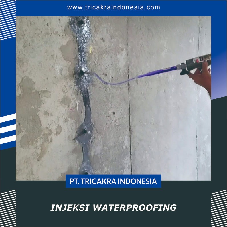 Injeksi Waterproofing jual lapisan pelindung, jual bahan kimia, cat, cementation, clading, dipping, distributor resmi KURITA, distributor resmi PPG, electro depotition, lacquer, lapisan chromat, lapisan fosfat, lapisan pelindung, lapisan pelindung lepas pantai, lapisan pelindung linfrastruktur, lapisan pelindung logam, lapisan pelindung metalik, lapisan pelindung non logam, lapisan pelindung non metalik, lapisan pelindung oil dan gas', lapisan pelindung petrokimia, lapisan pelindung power, materi ceramic, oksida, pasokan bahan kimia, pelapis laut, Protective and Marine Coating, protective coatings, PT. Tricakra Indonesia, rentang primer yang dapat dilas, rentang tahan panas, sertifikasi manajemen ISO, spraying, vernis