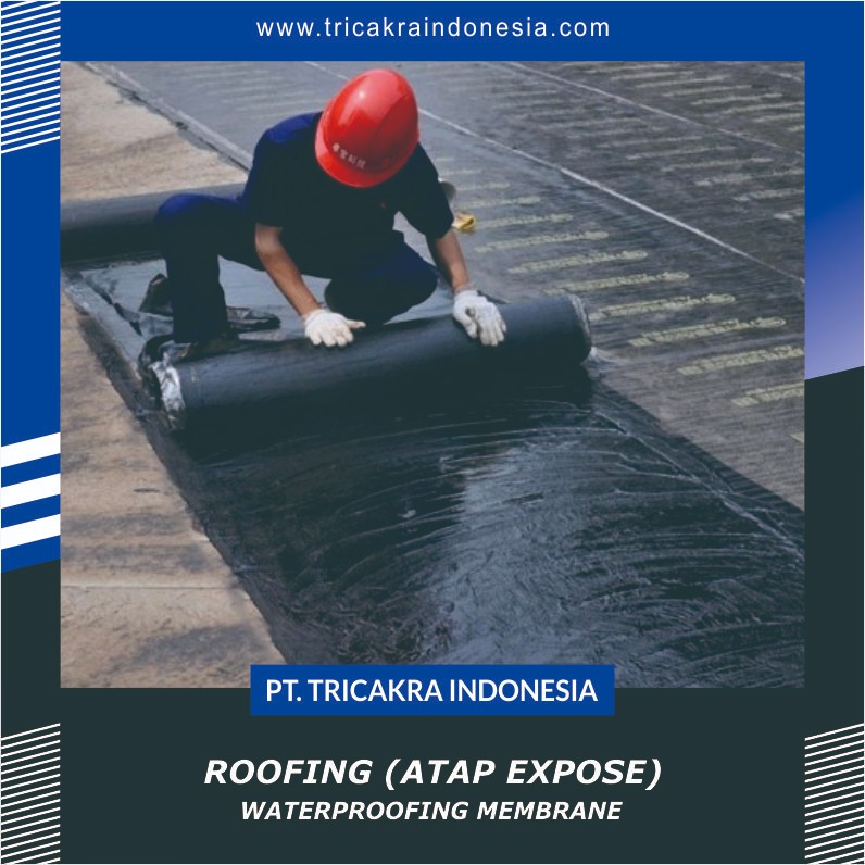 Waterproofing Membrane jual lapisan pelindung, jual bahan kimia, cat, cementation, clading, dipping, distributor resmi KURITA, distributor resmi PPG, electro depotition, lacquer, lapisan chromat, lapisan fosfat, lapisan pelindung, lapisan pelindung lepas pantai, lapisan pelindung linfrastruktur, lapisan pelindung logam, lapisan pelindung metalik, lapisan pelindung non logam, lapisan pelindung non metalik, lapisan pelindung oil dan gas', lapisan pelindung petrokimia, lapisan pelindung power, materi ceramic, oksida, pasokan bahan kimia, pelapis laut, Protective and Marine Coating, protective coatings, PT. Tricakra Indonesia, rentang primer yang dapat dilas, rentang tahan panas, sertifikasi manajemen ISO, spraying, vernis